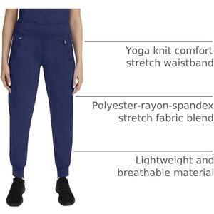 Healing Hands Navy Blue Scrub Pants